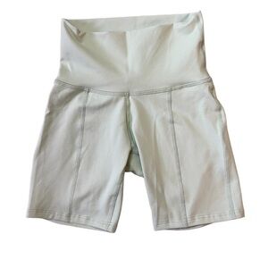 NWT Morgan Stewart/REVOLVE Peppermint Green Sport Biker Shorts - Size XS